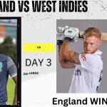 England's Victory Over West Indies