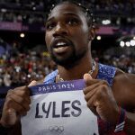 Noah Lyles Olympic Gold
