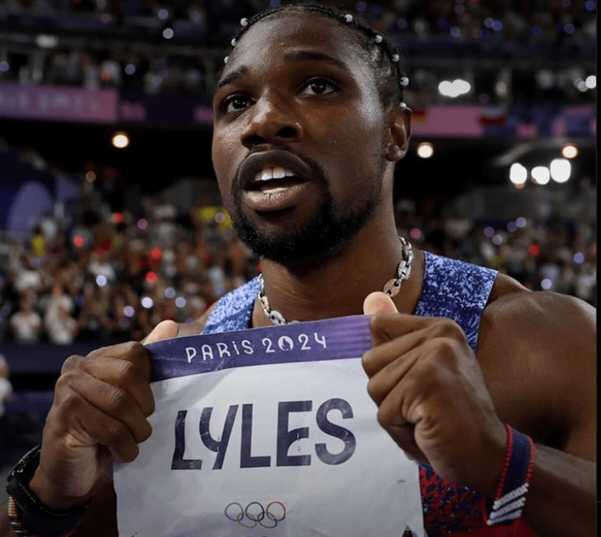 Noah Lyles Olympic Gold