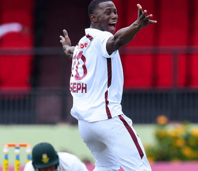 Joseph Had his First Five Wickets Haul on His Home Soil