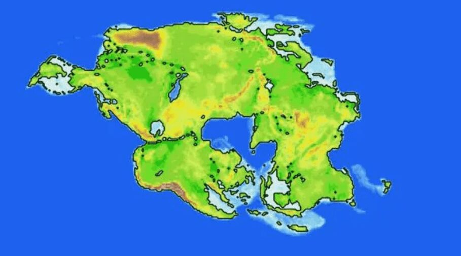 Super Continent Formation