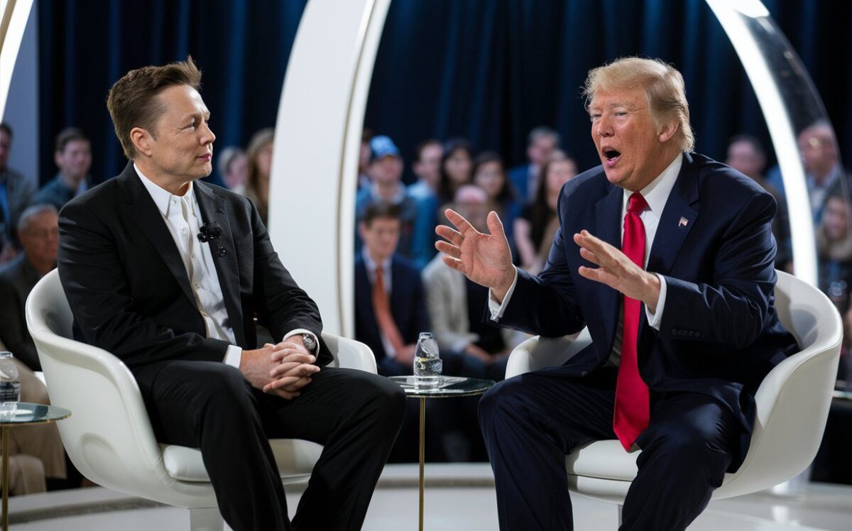 Elon Musk and Donald Trump
