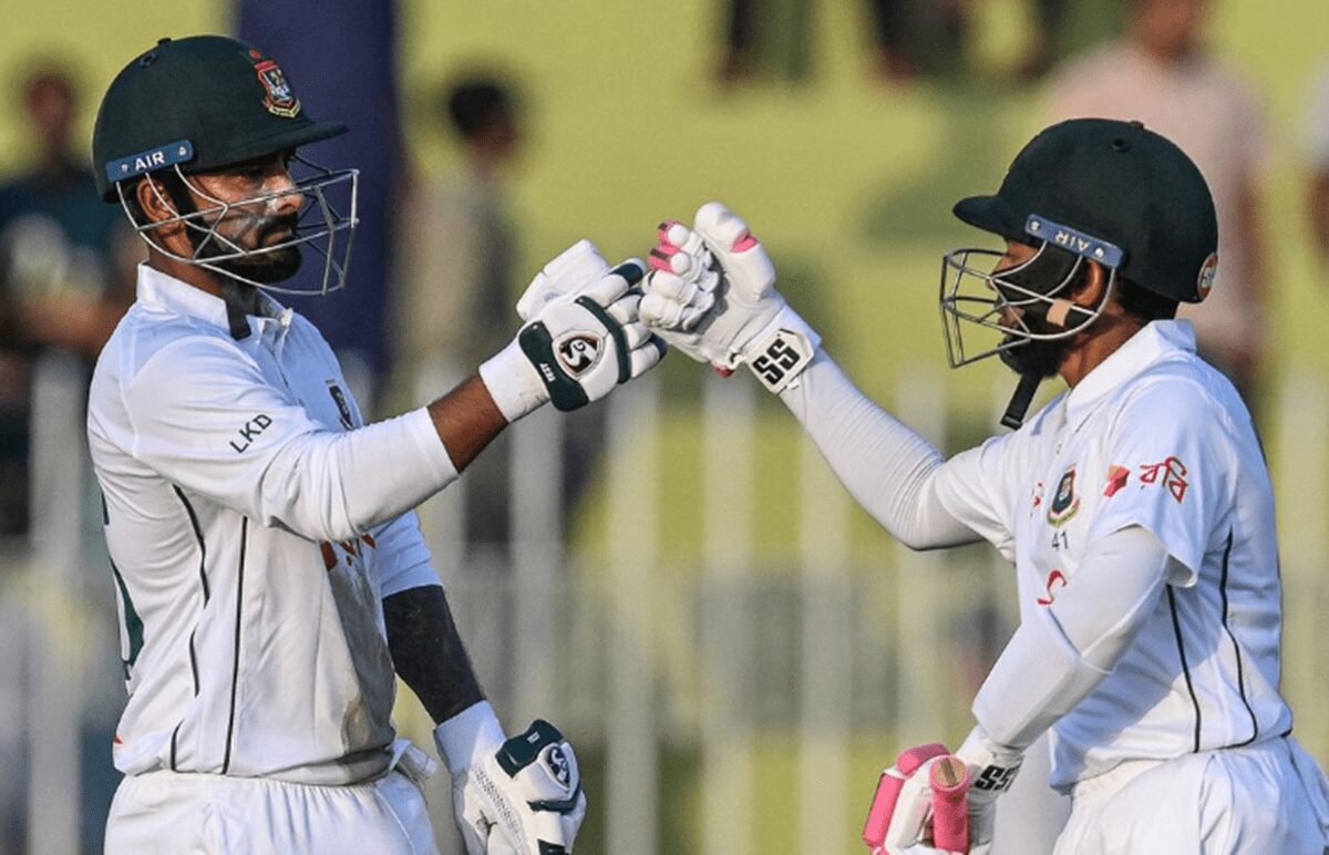 Pakistan vs Bangladesh 1st Test Day 2