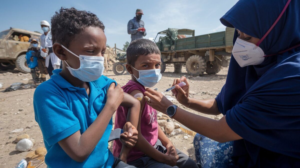 Polio Vaccination in Gaza