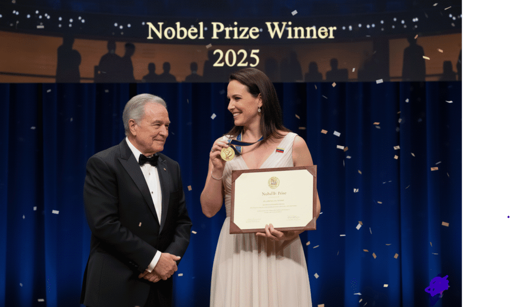 María Corina Machado wins 2025 Nobel Peace Prize