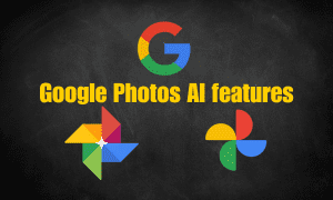 Google Photos AI features