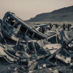 Bus crash in Iran