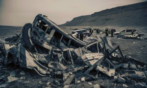 Bus crash in Iran