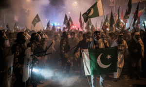 TLP protest in LAHORE