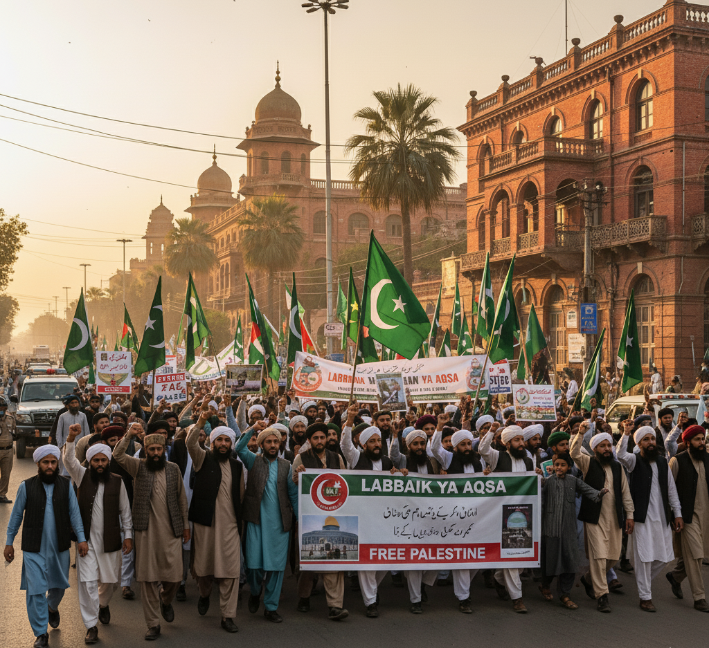 TLP march in Lahore